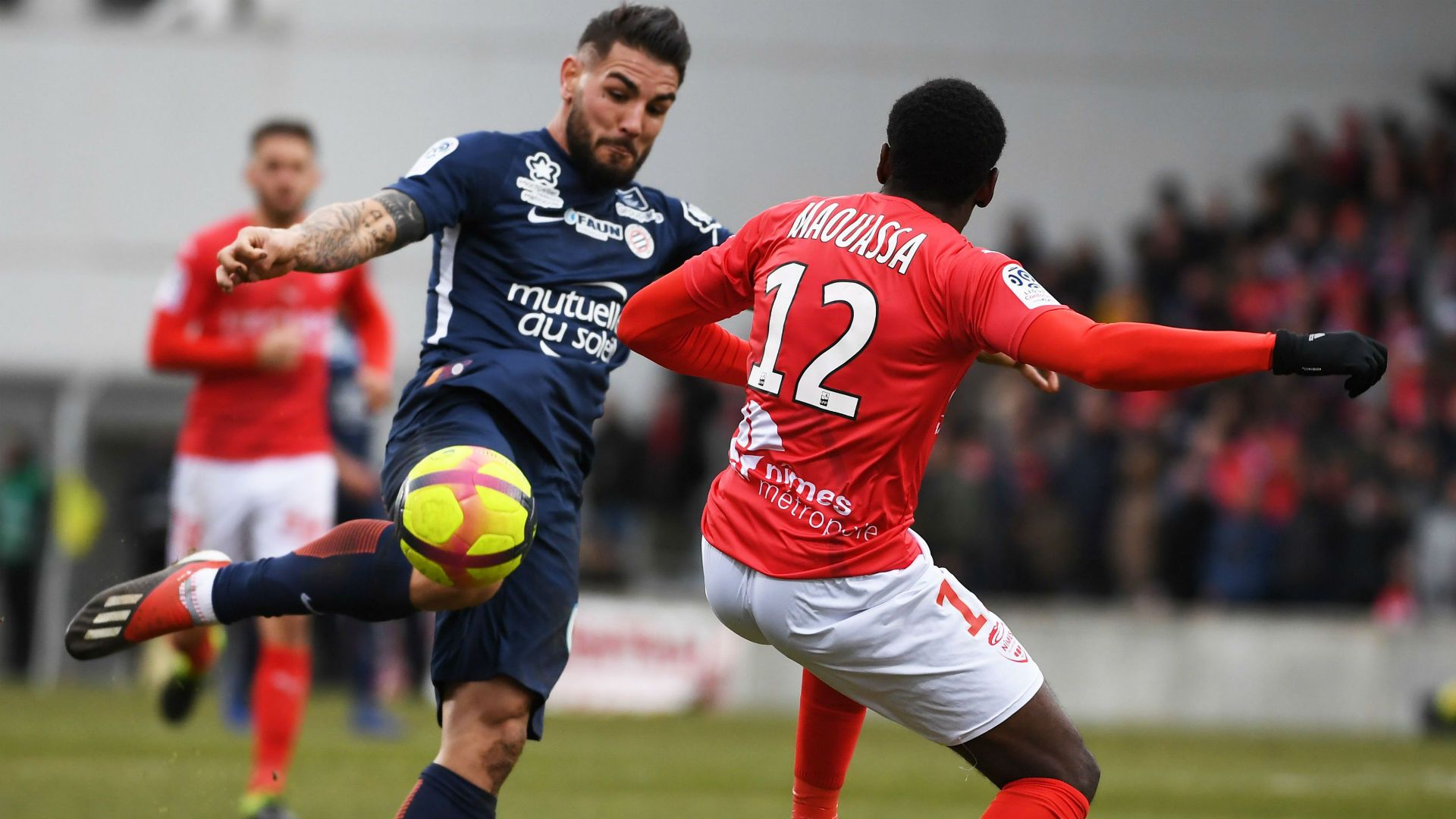 Andy Delort Nimes Montpellier Ligue 1 03022019