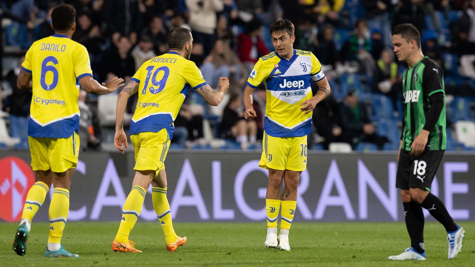 Dybala Sassuolo Juventus