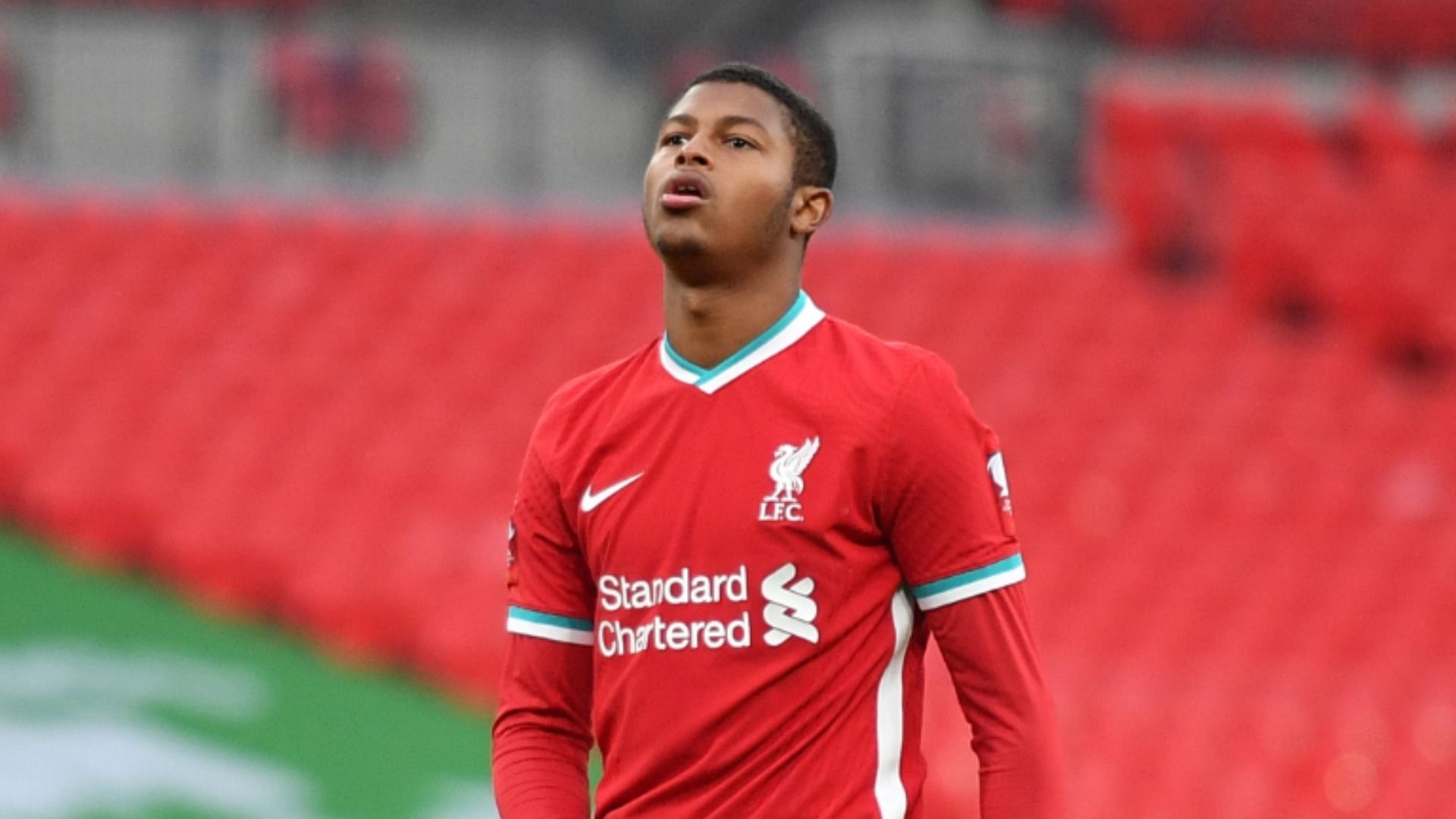 Rhian Brewster Community Shield Arsenal vs Liverpool