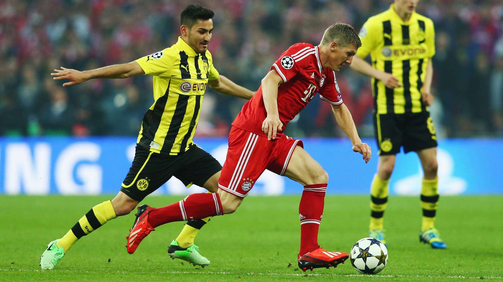 Ilkay Gündogan Bastian Schweinsteiger Borussia Dortmund FC Bayern München Wembley 2013 Champions League