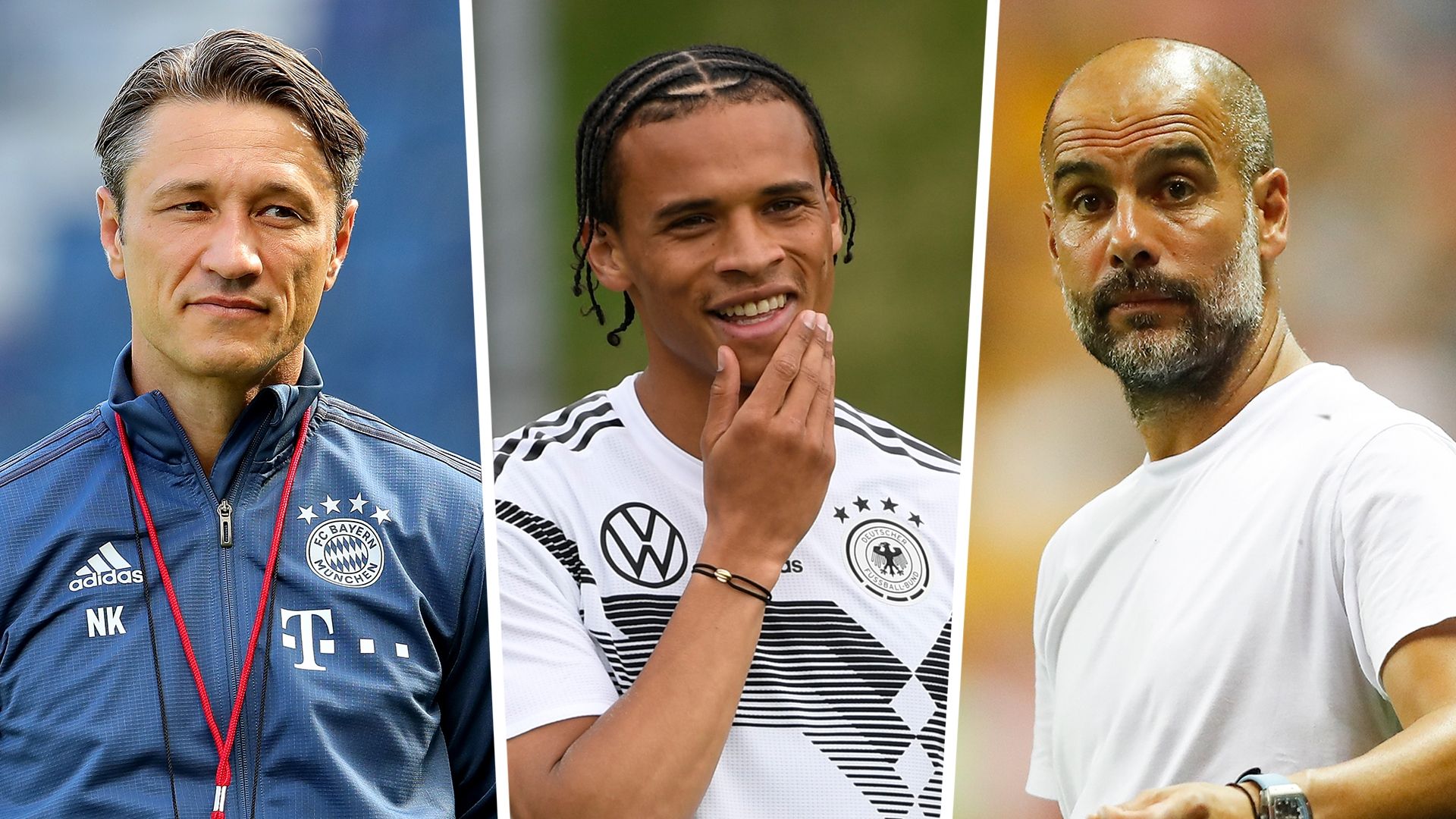 Kovac Leroy Sane Pep Guardiola