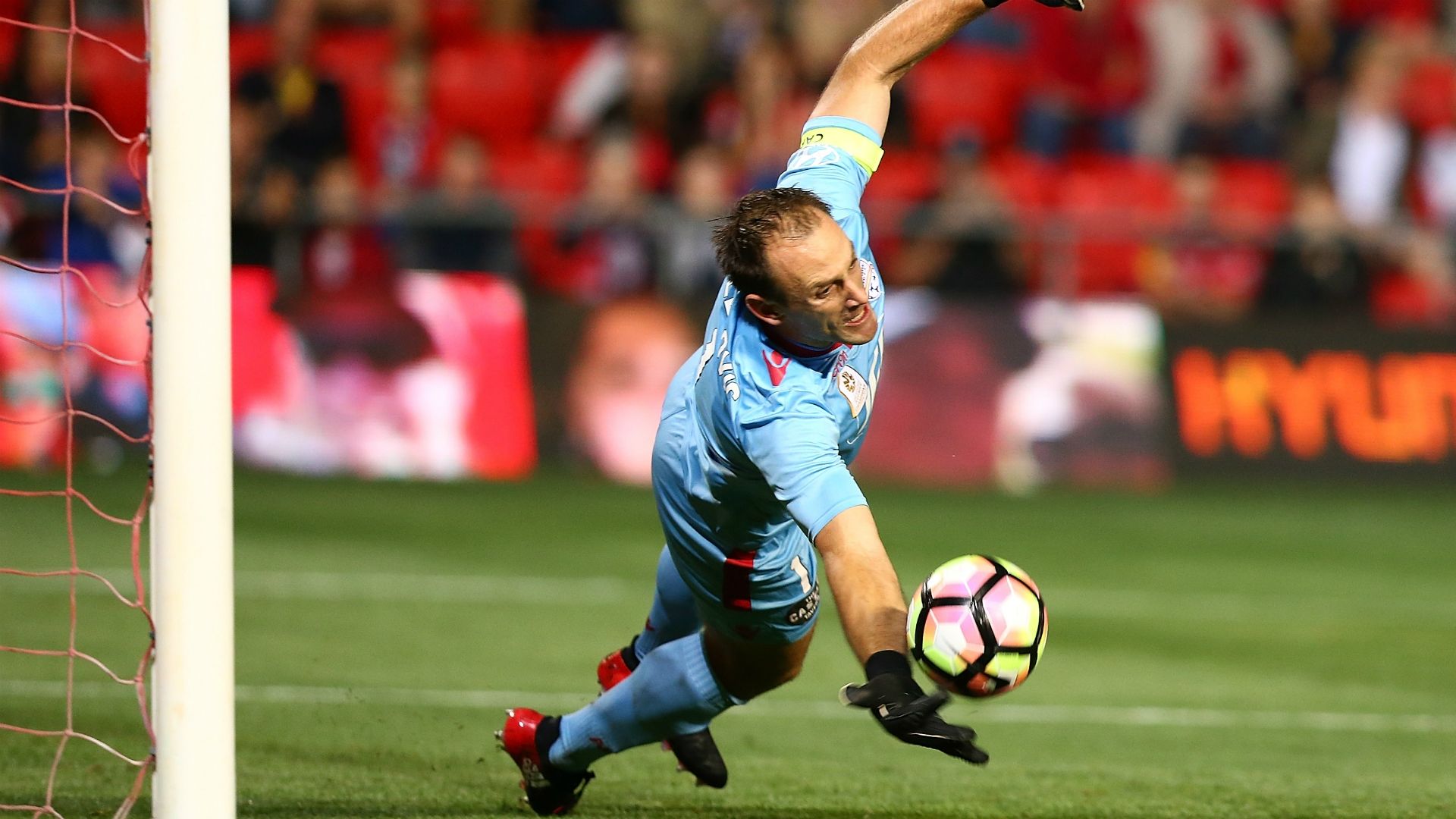 Eugene Galekovic Adelaide United v Western Sydney Wanderers 15042017