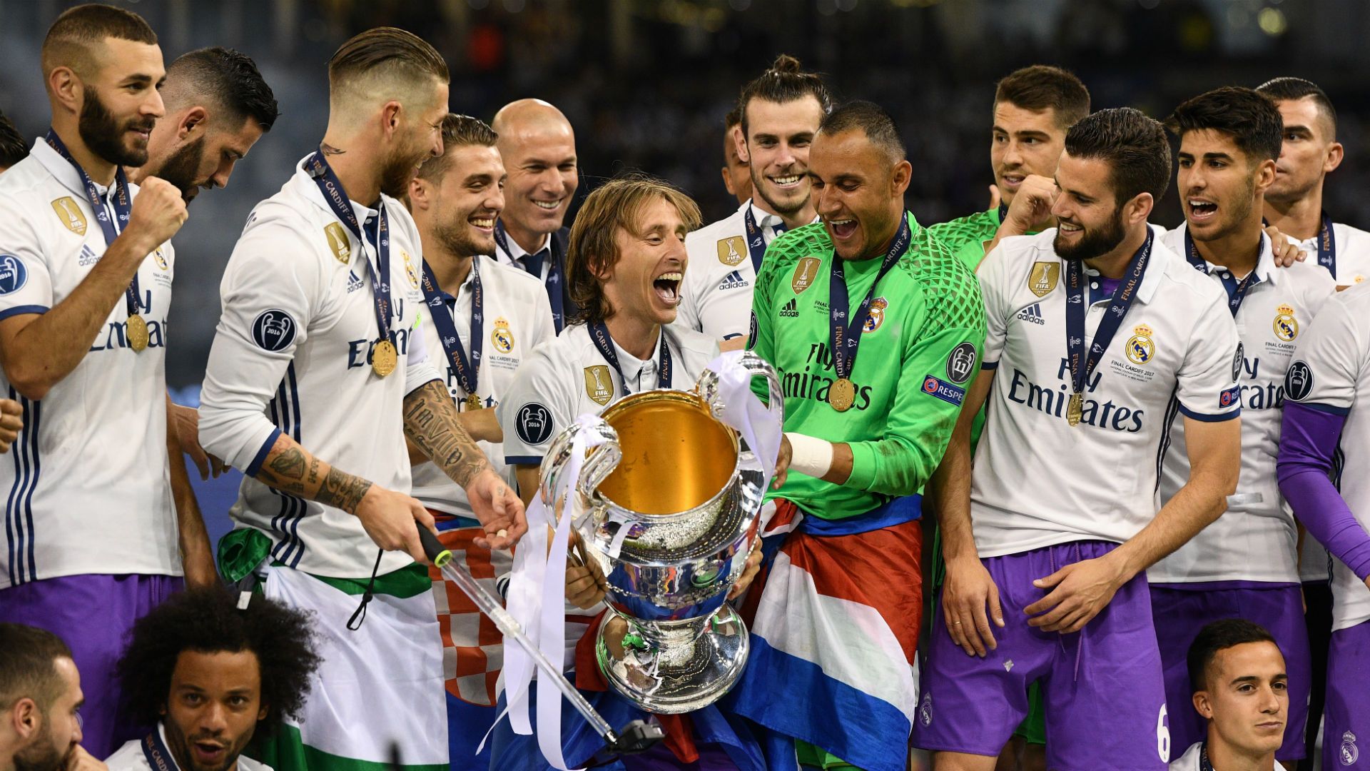 juventus real - luka modric - champions league 03062017