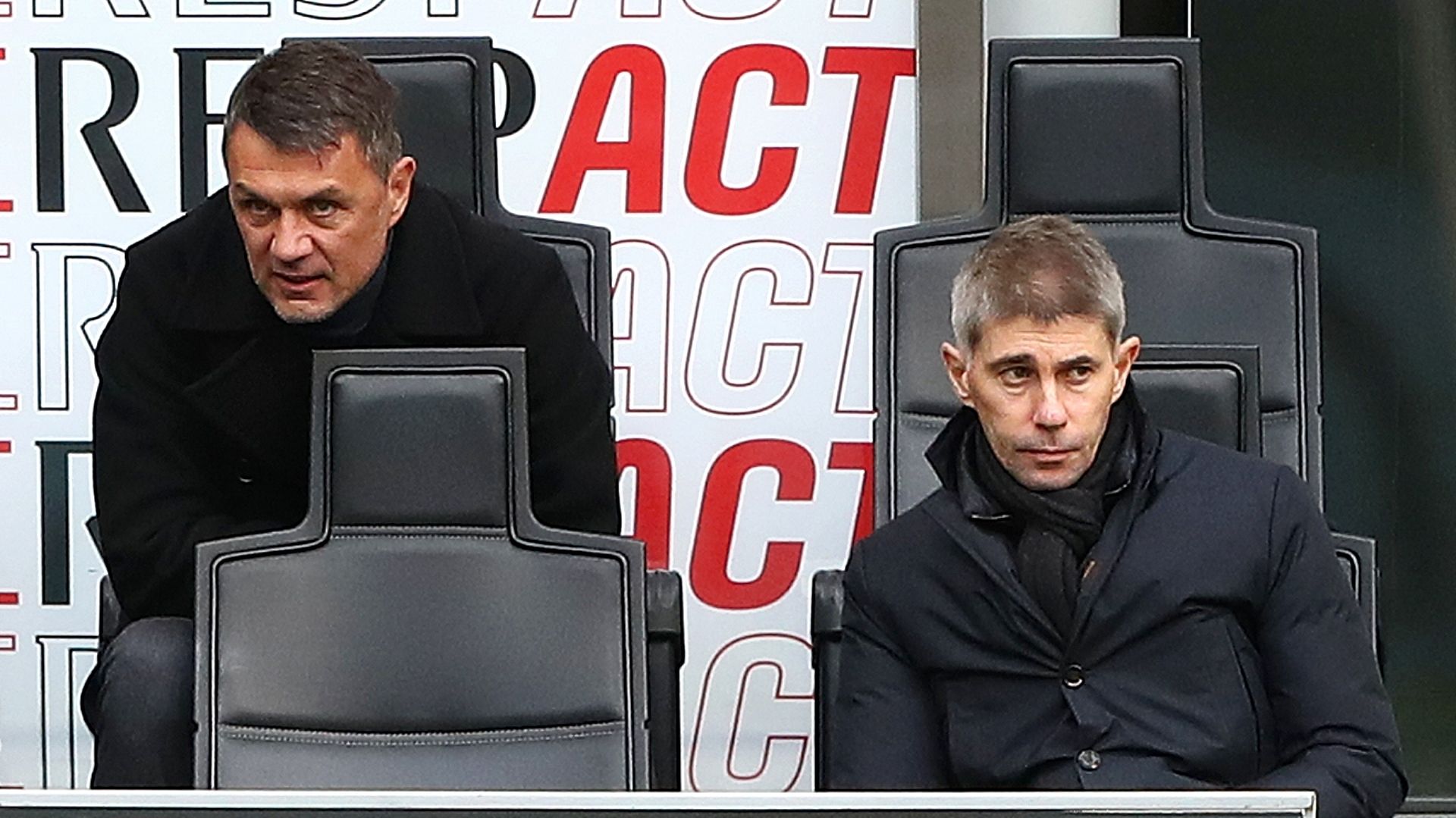 Paolo Maldini Frederic Massara Milan 