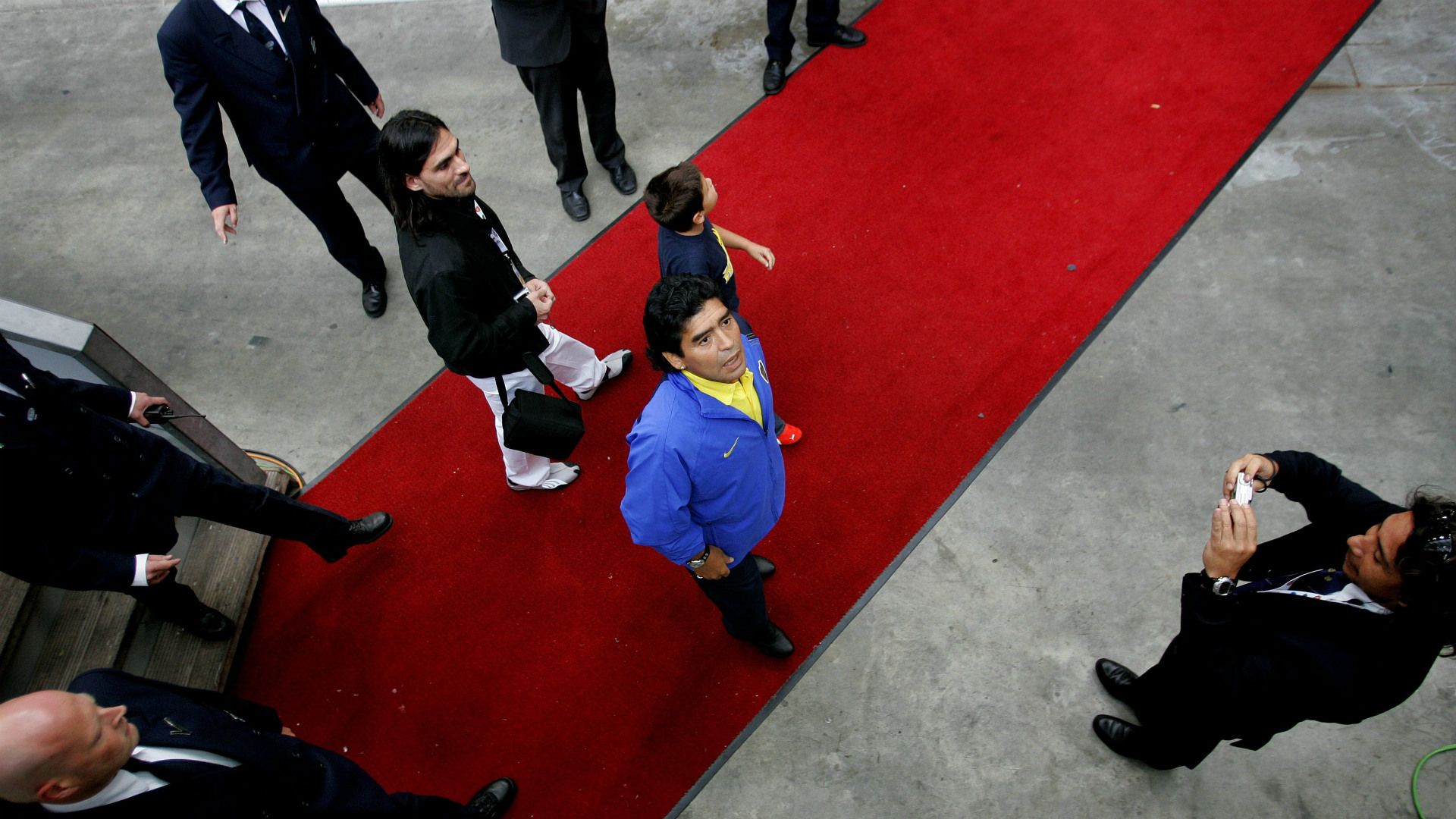 Diego Maradona Manager Boca Juniors Netherlands 2005