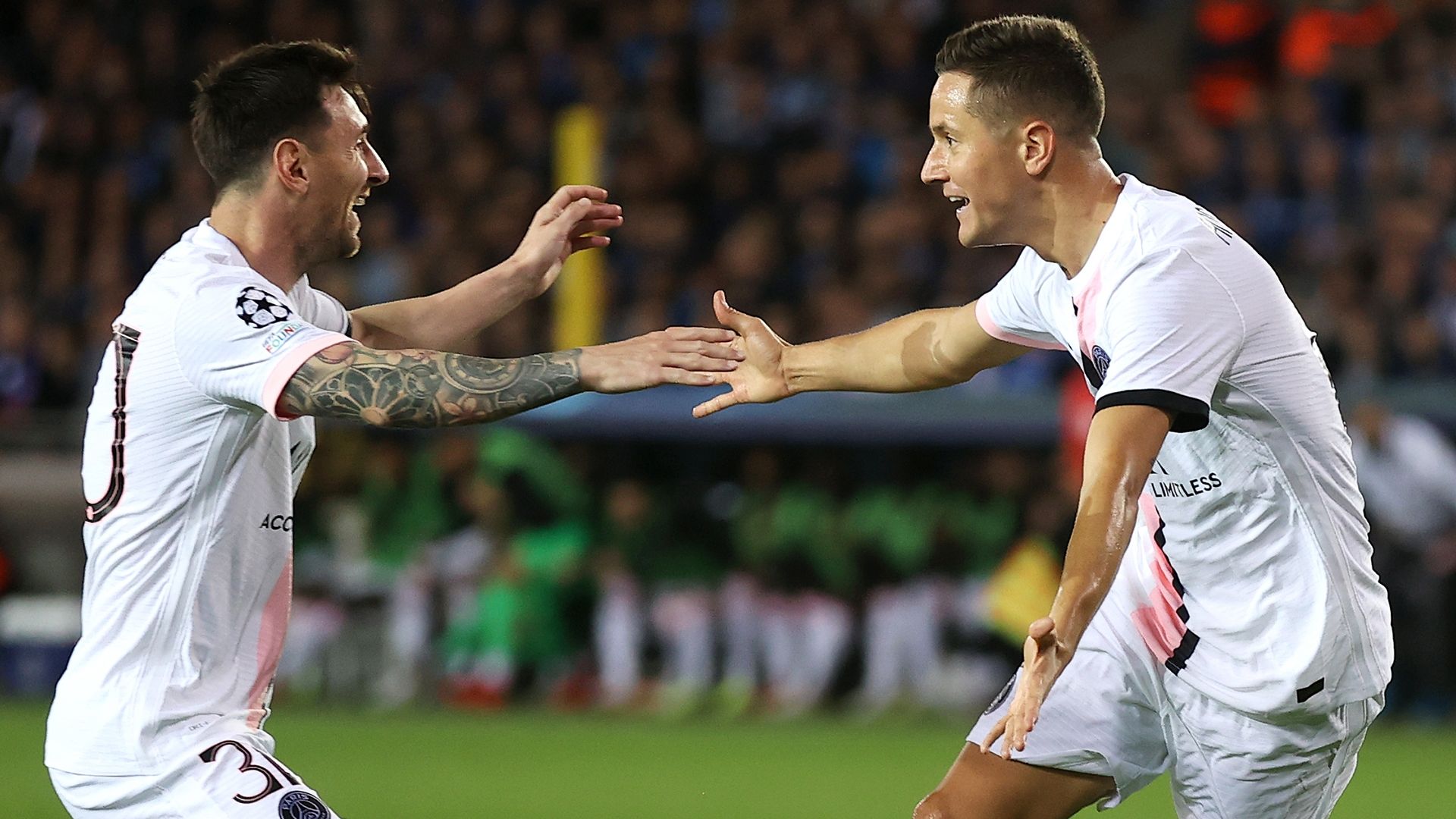 Ander Herrera Lionel Messi