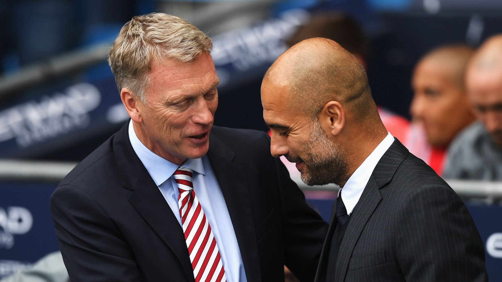 David Moyes Pep Guardiola