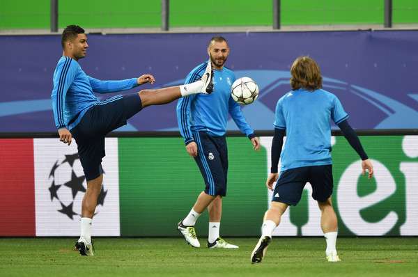 Casemiro Modric Benzema
