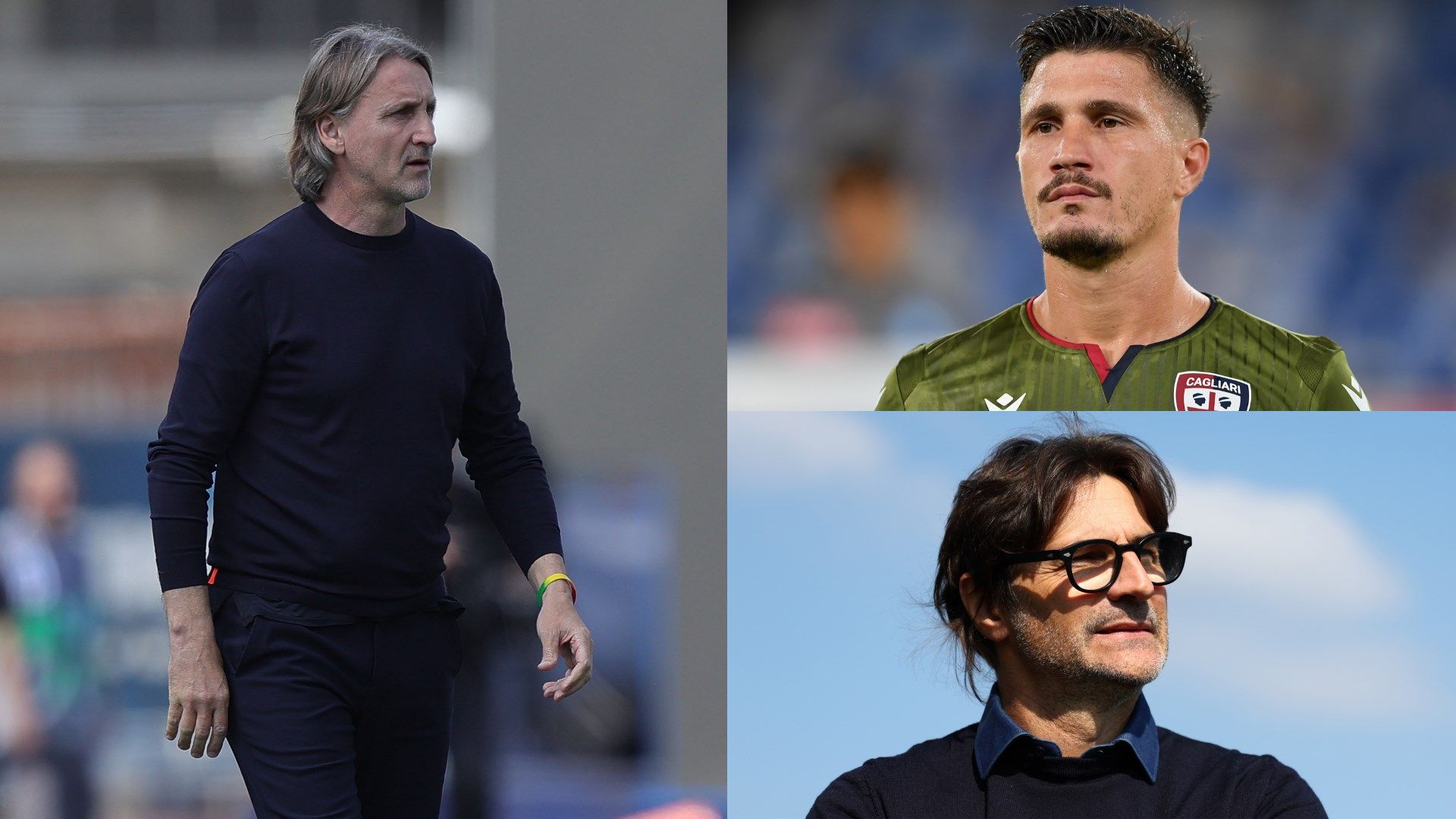 Davide Nicola Fabio Pisacane Paolo Vanoli Cagliari