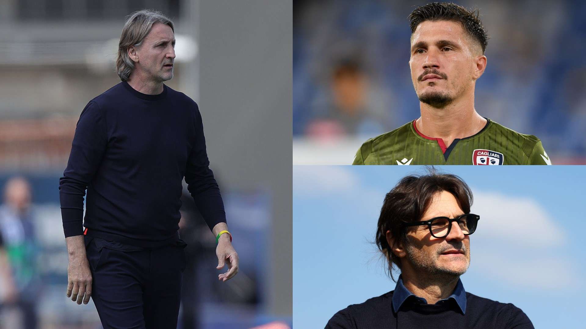 Davide Nicola Fabio Pisacane Paolo Vanoli Cagliari
