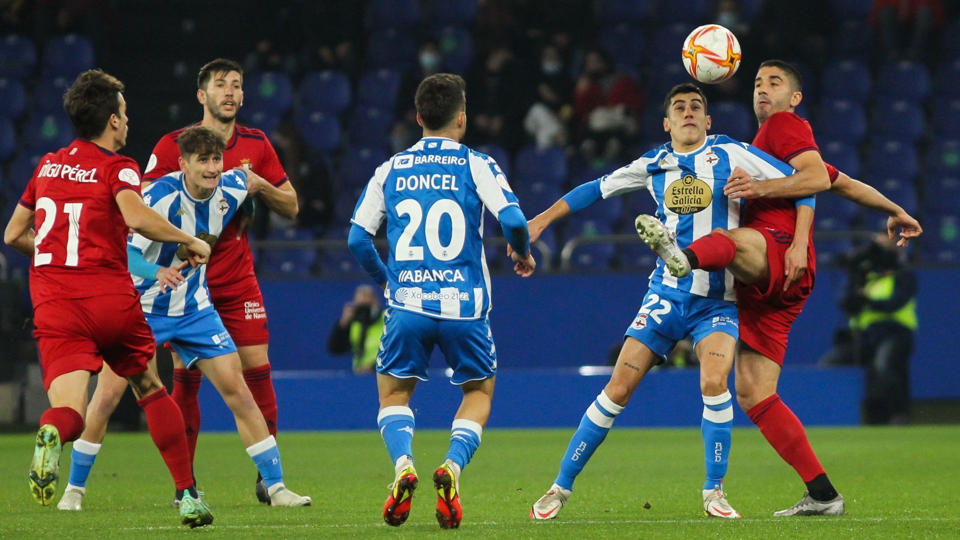 Deportivo La Coruña Osasuna Copa del Rey 16122021