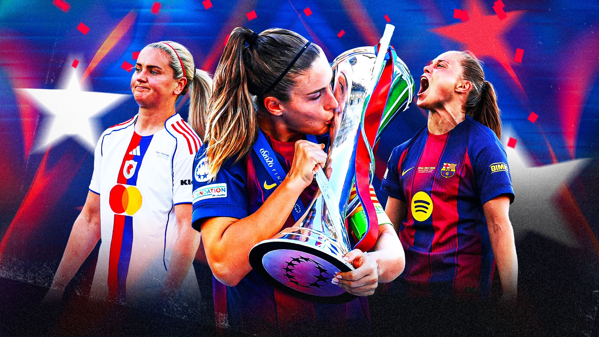Barcelona Lyon Champions League 2026 Winners Losers GFX