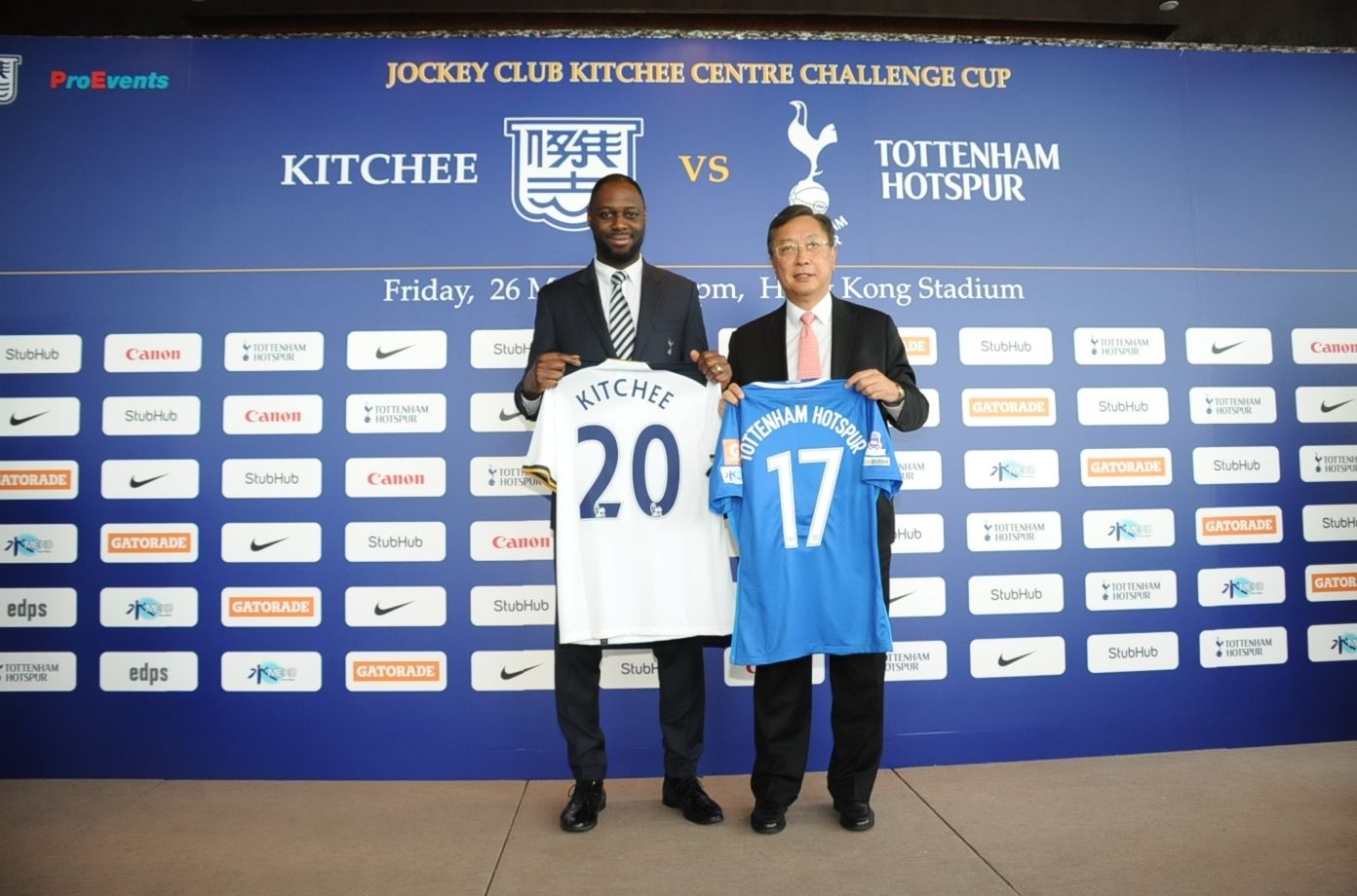 Kitchee to play Tottenham in 26th May in Hong Kong Stadium.