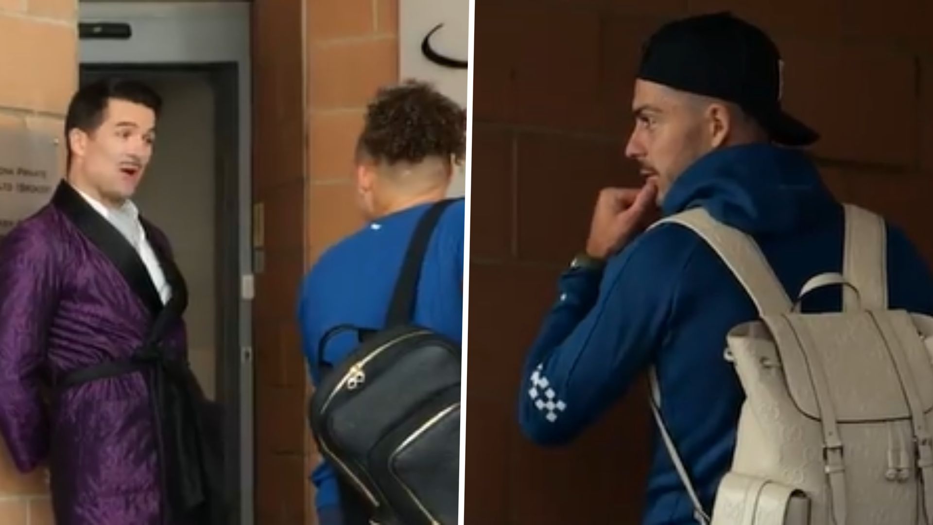 ManCity Stars Hotel Ankunft