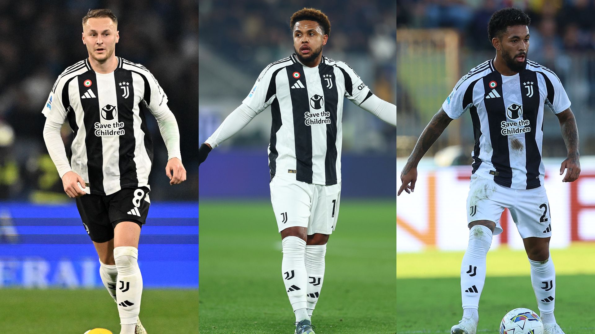 Koopmeiners McKennie Douglas Luiz