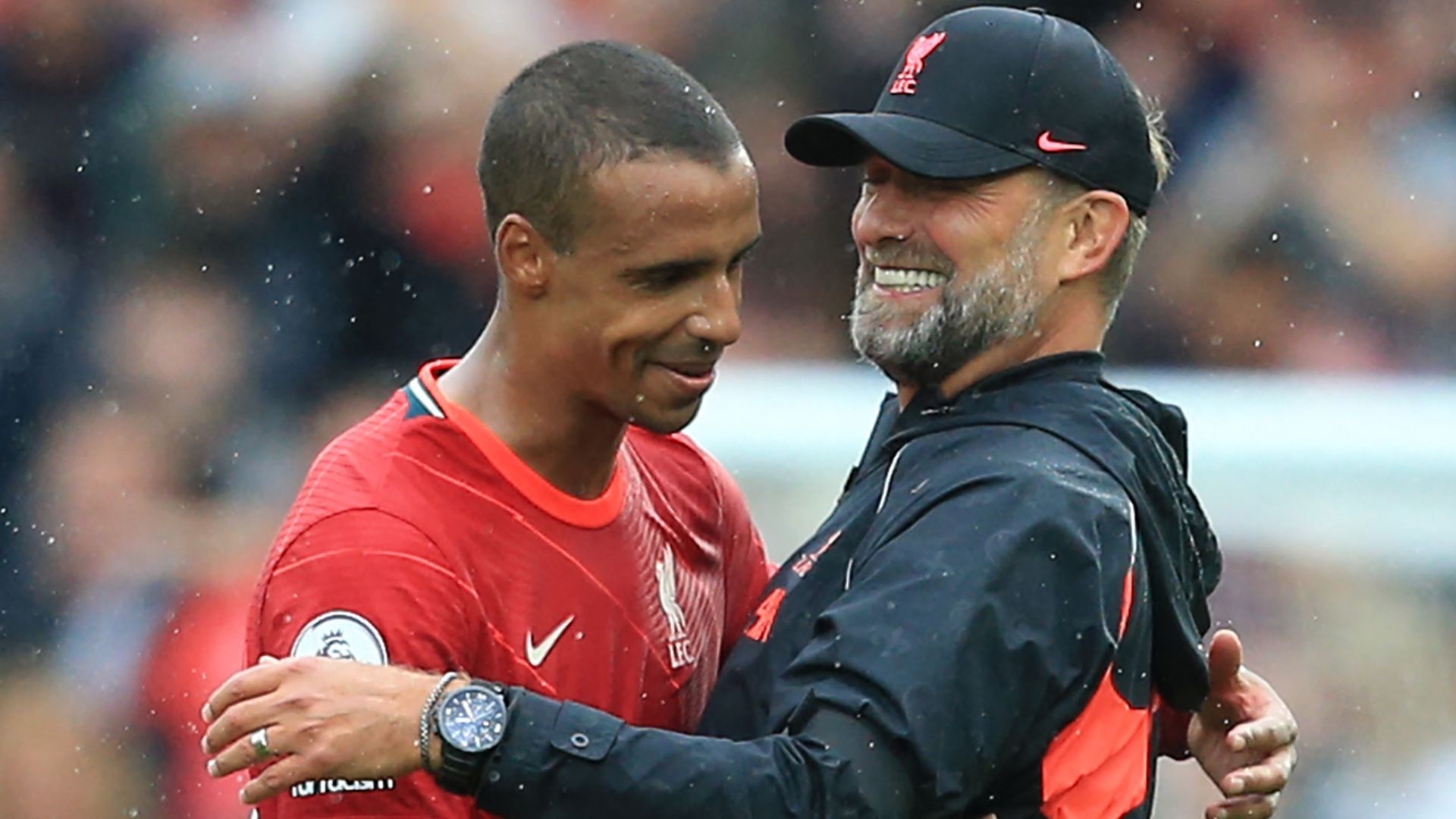 Joel Matip Jurgen Klopp 2022