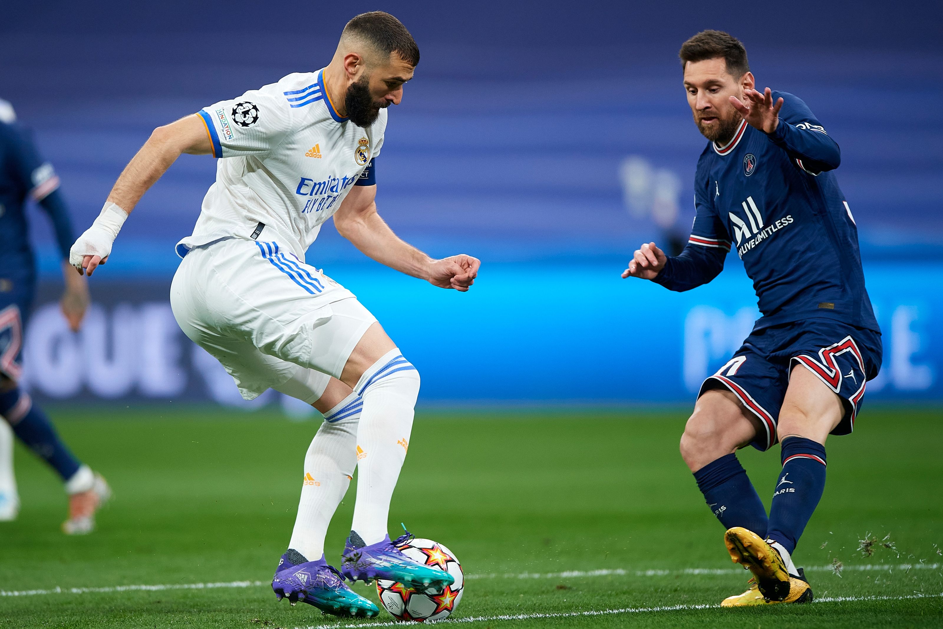 Messi Benzema PSG Real Madrid