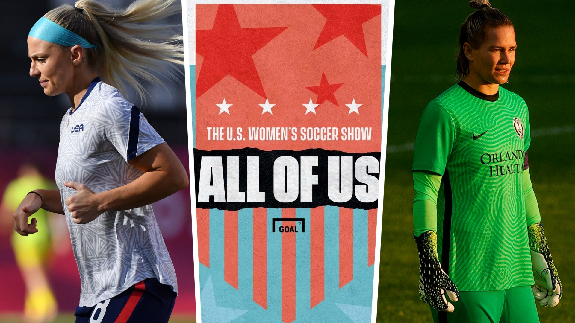 Julie Ertz Ashlyn Harris GFX