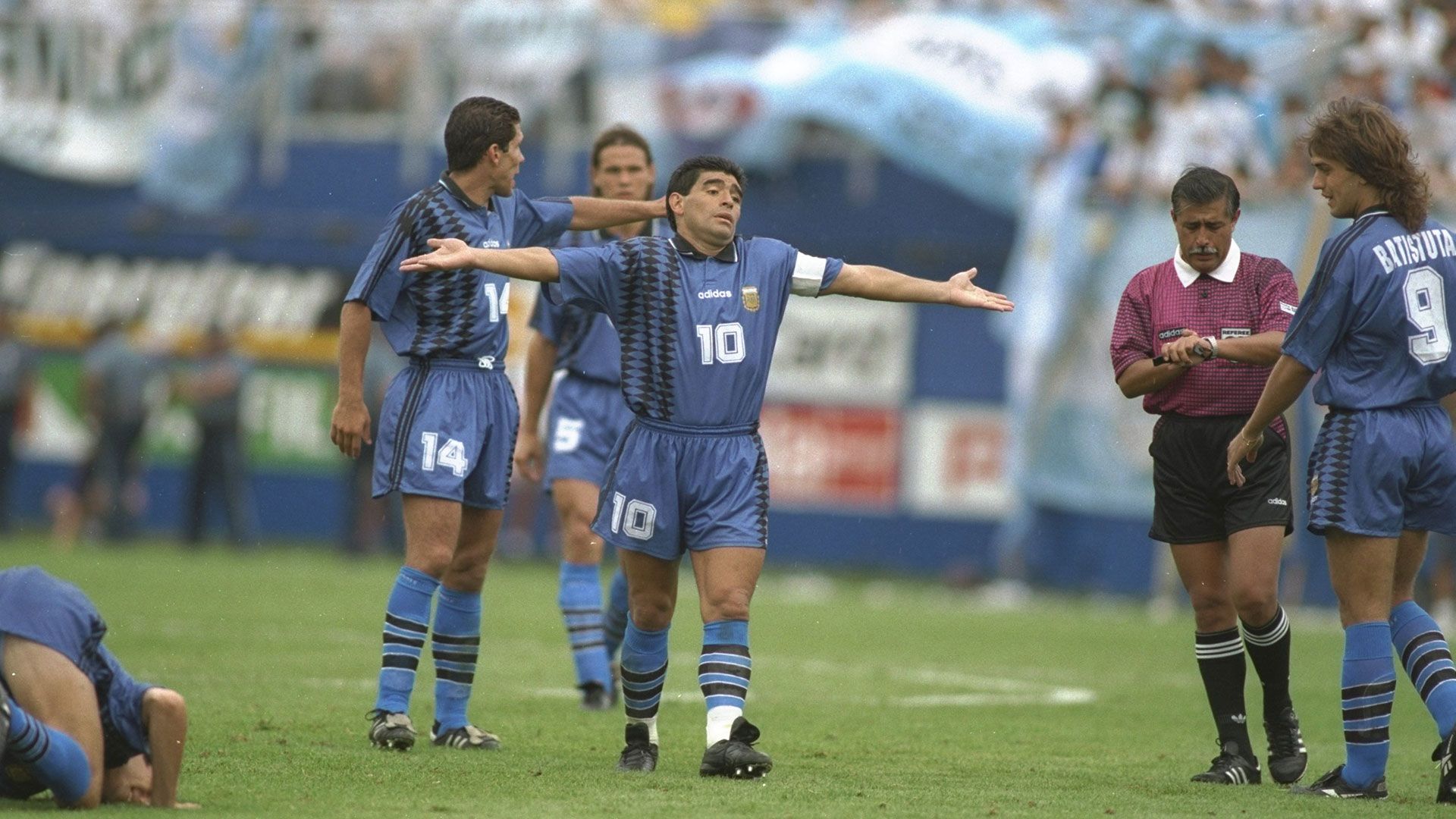 Diego Maradona Argentina World Cup 1994