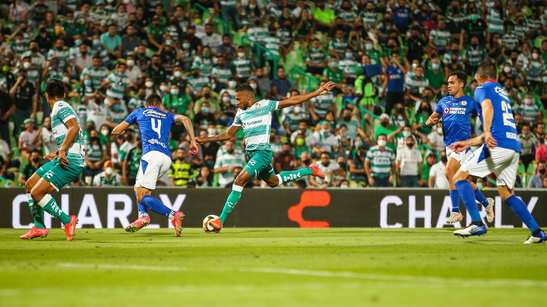 Santos Cruz Azul Juan Otero