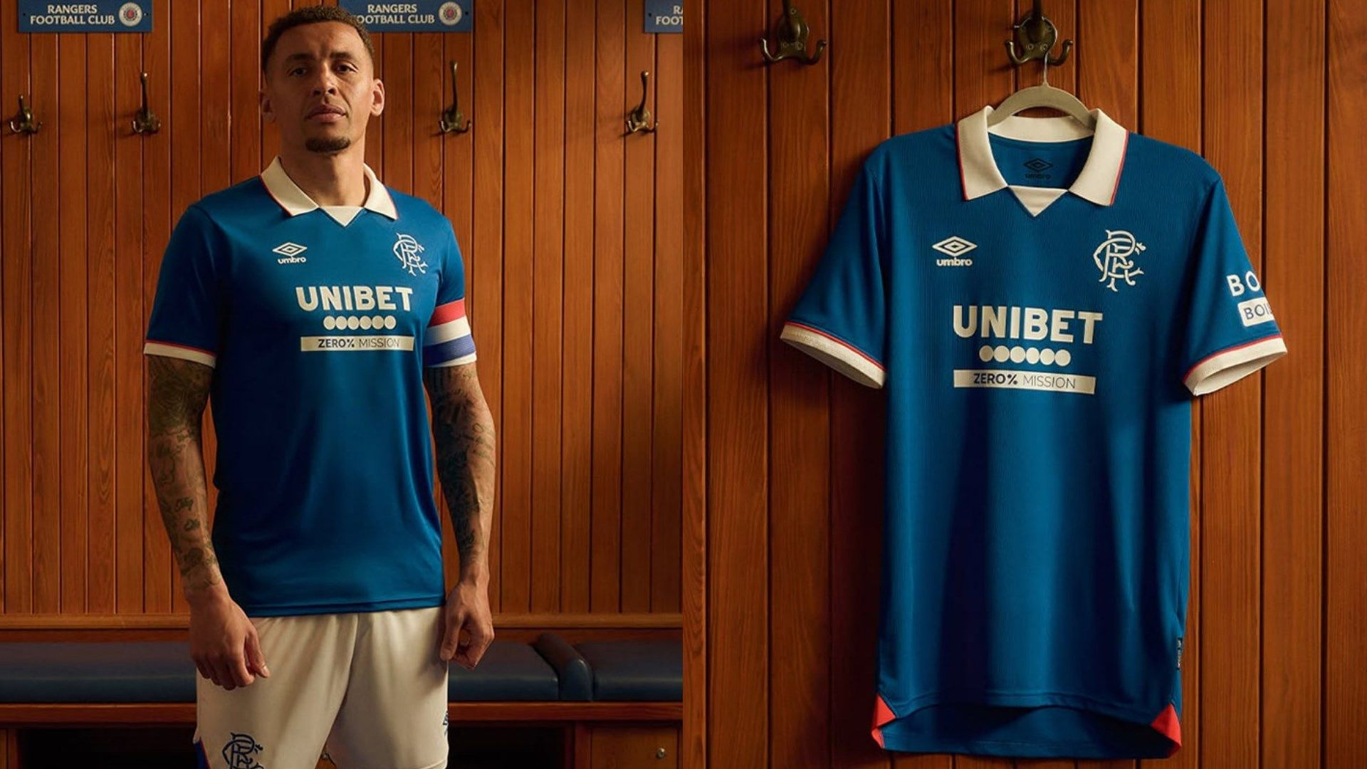 Rangers home kit 25-26