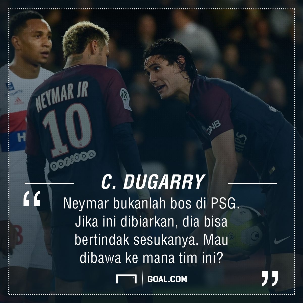 GFXID Dugarry - Neymar & Cavani