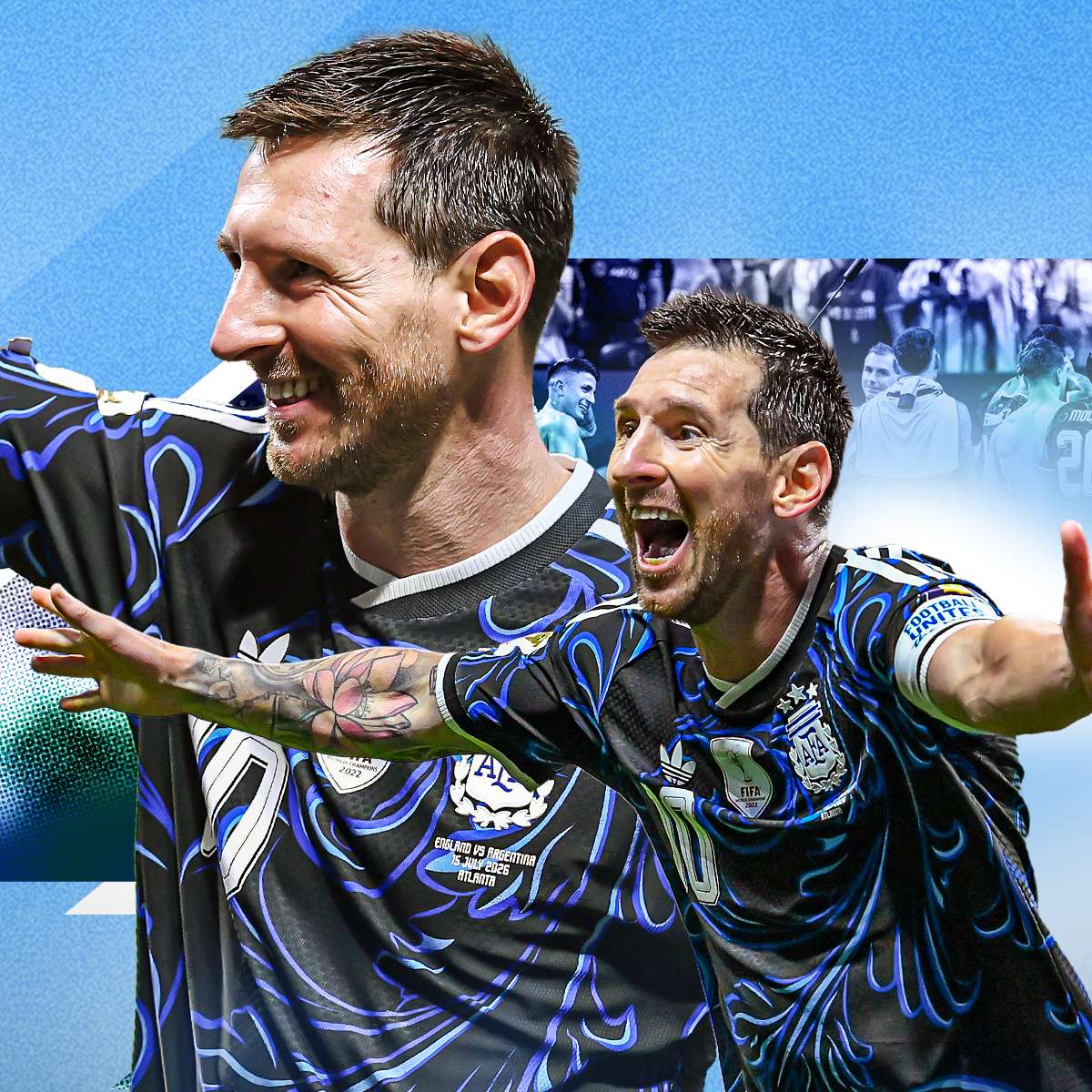 Messi 1-1