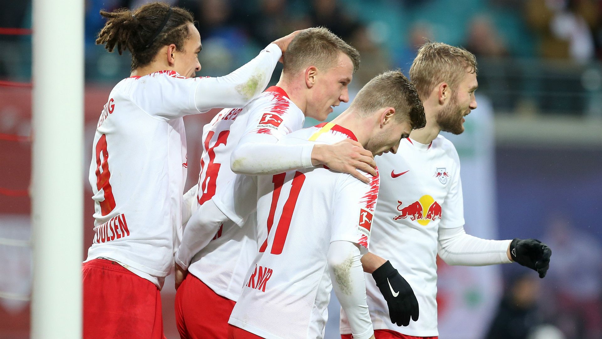Lukas Klostermann Timo Werner RB Leipzig Werder Bremen Bundesliga 22122018