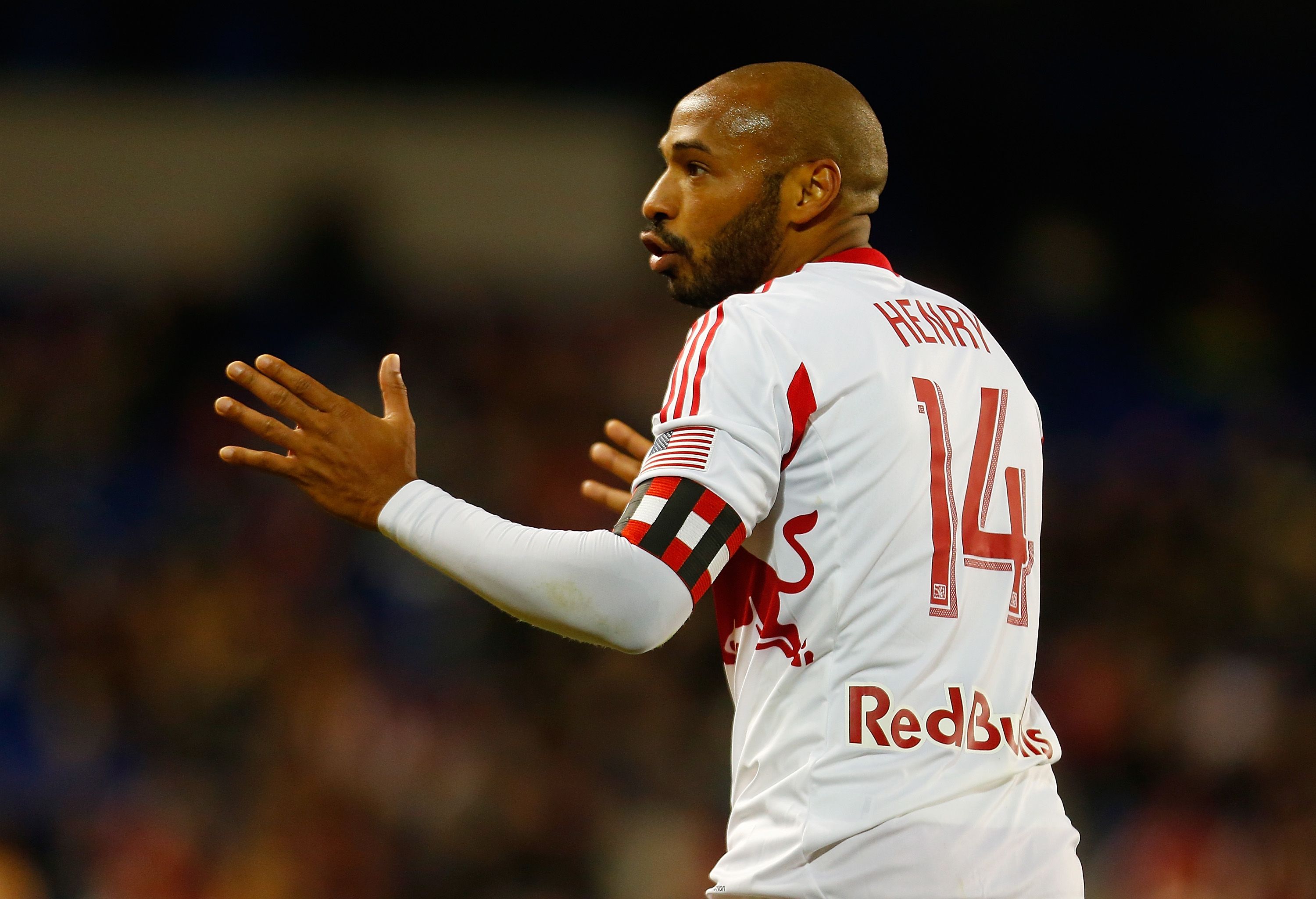 New York Red Bulls star Thierry Henry