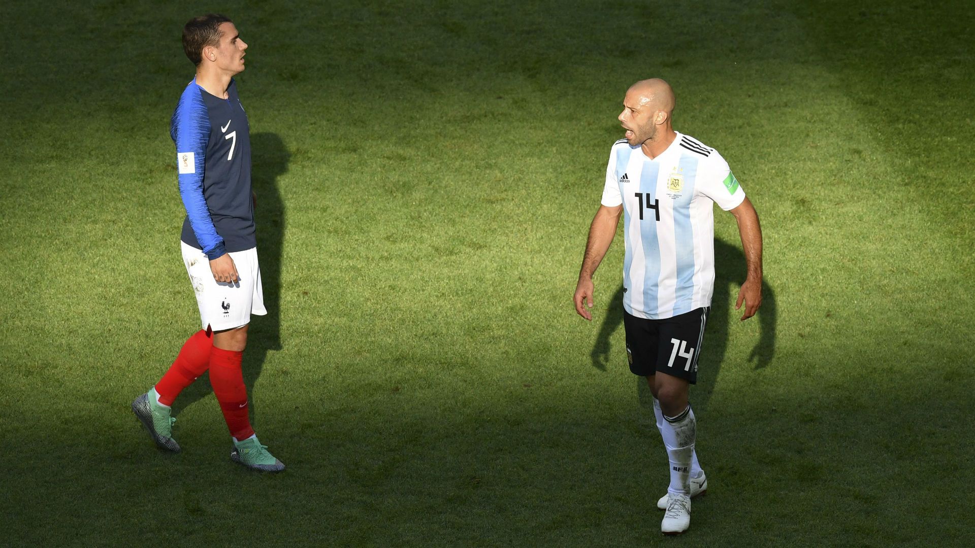 Griezmann Mascherano Argentina France Francia World Cup  2018 30062018