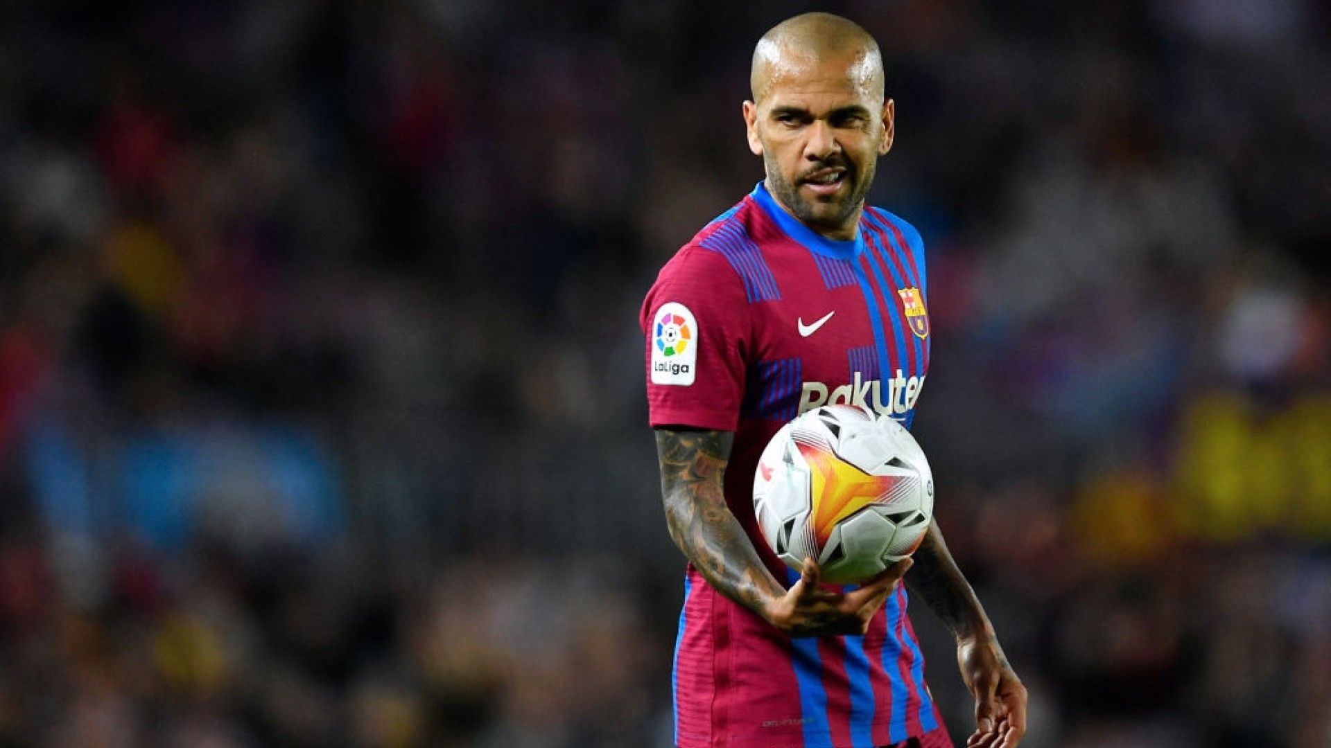 Dani Alves Barcelona Mallorca LaLiga 2022
