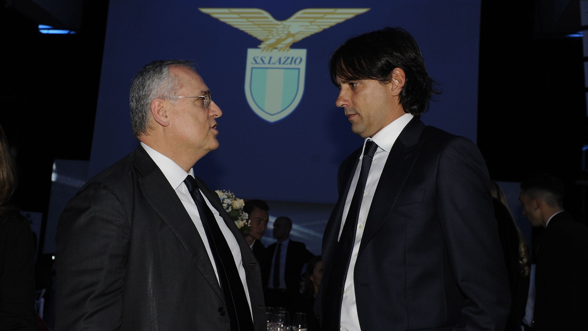 Claudio Lotito Simone Inzaghi - Lazio