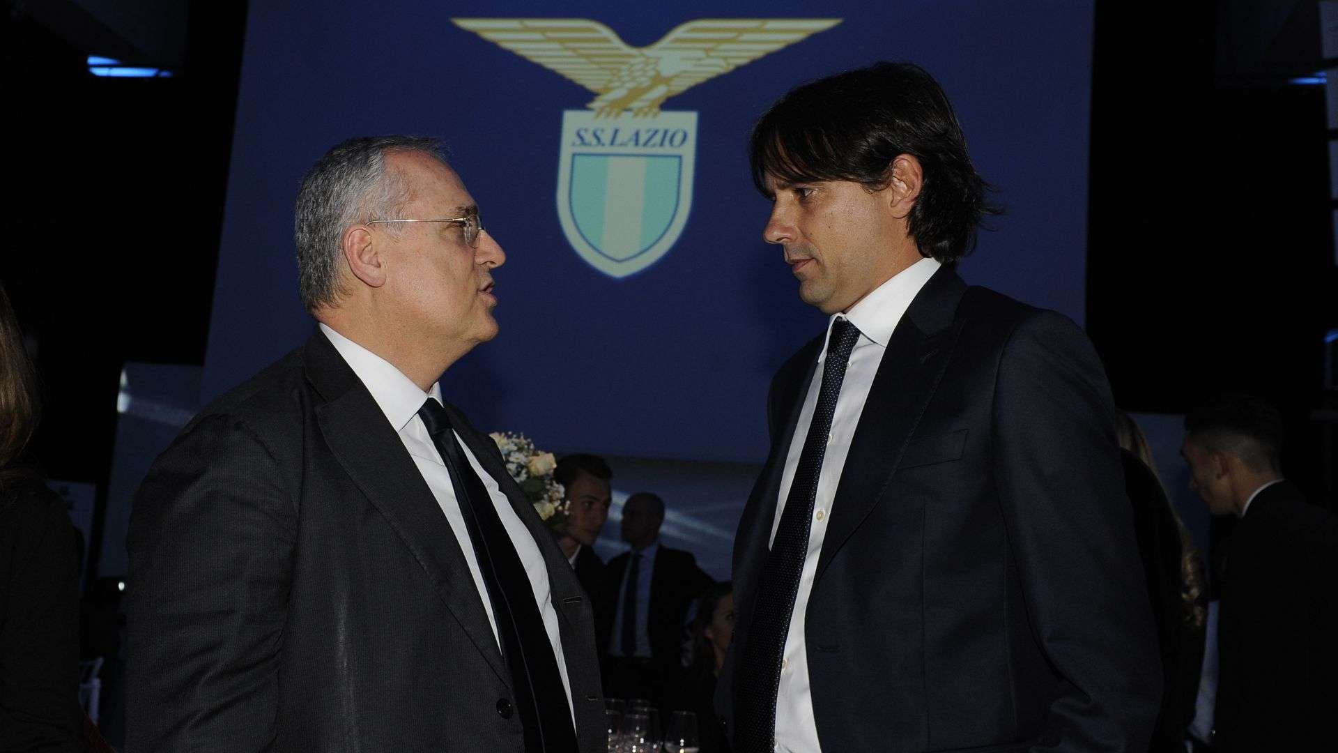 Claudio Lotito Simone Inzaghi - Lazio