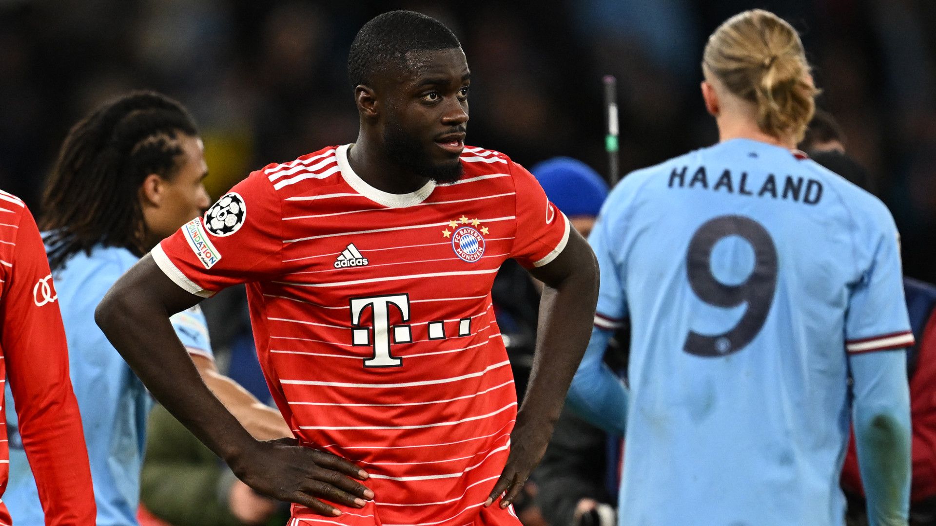 DAYOT UPAMECANO BAYERN MÜNCHEN CHAMPIONS LEAGUE 11042023