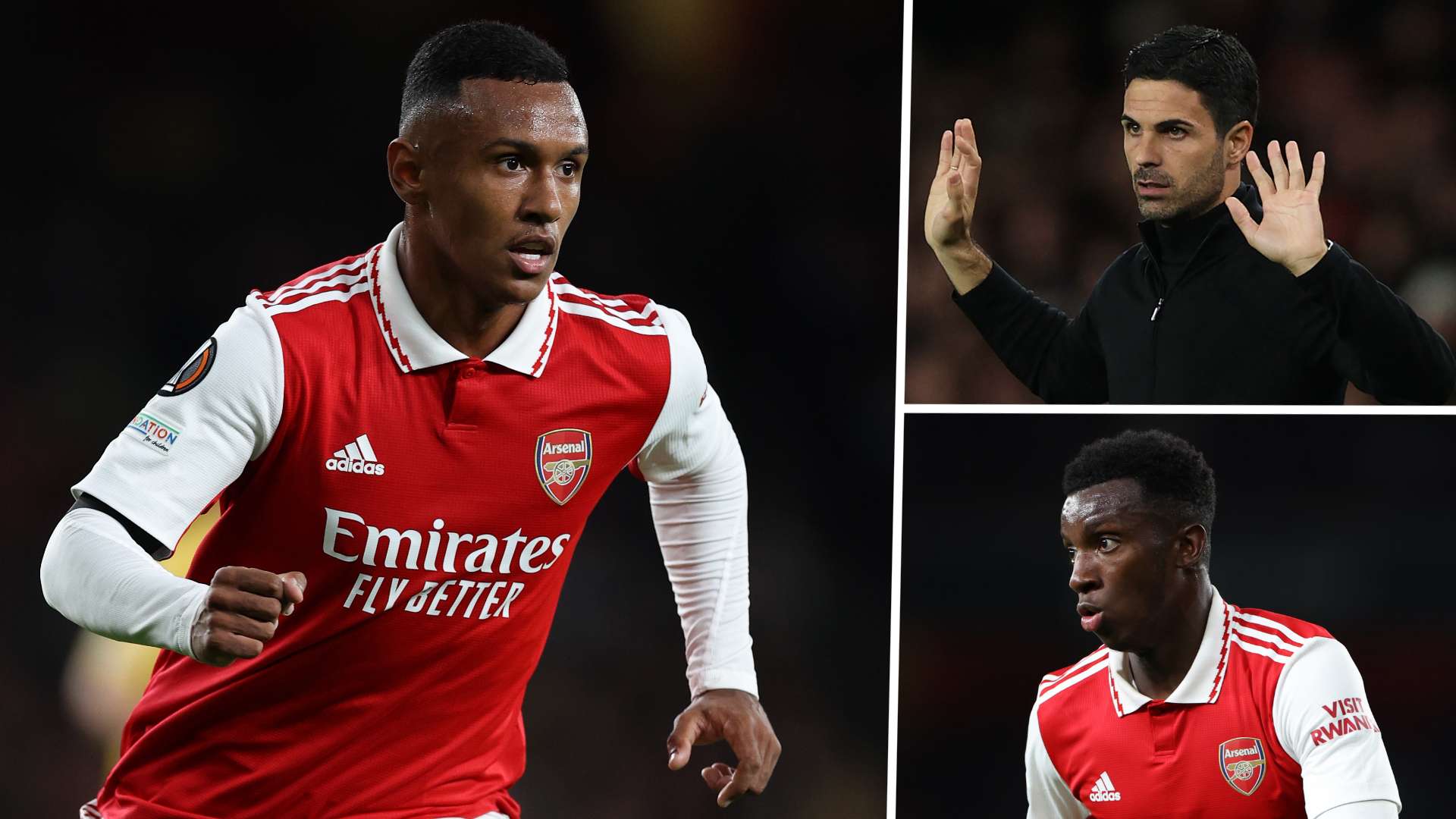 Marquinhos Arteta Nketiah Arsenal