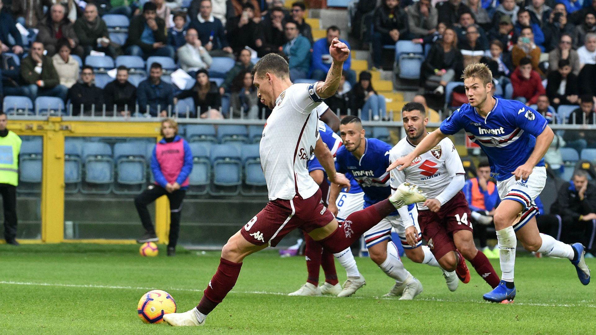 Belotti penalty Sampdoria Torino