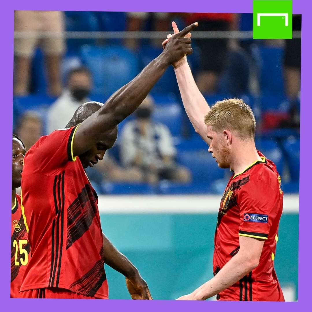 Romelu Lukaku Kevin De Bruyne Belgium GFX