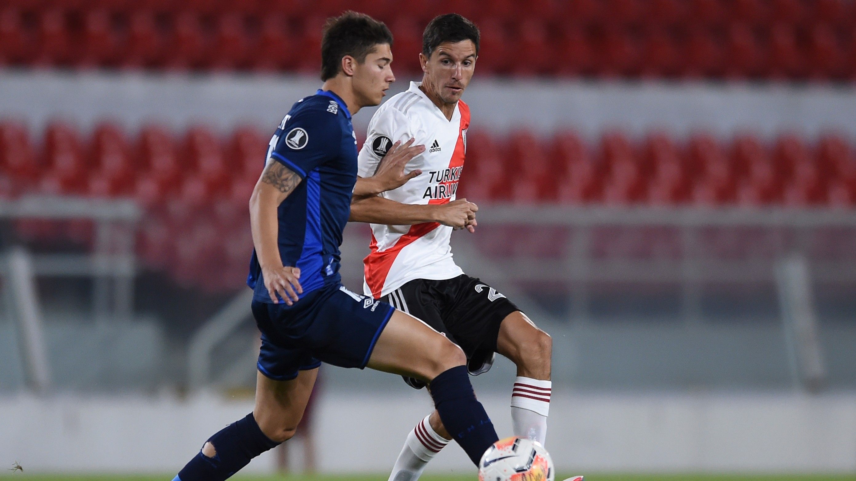 Nacho Fernandez River Nacional Cuartos de final Ida Copa Libertadores 2020
