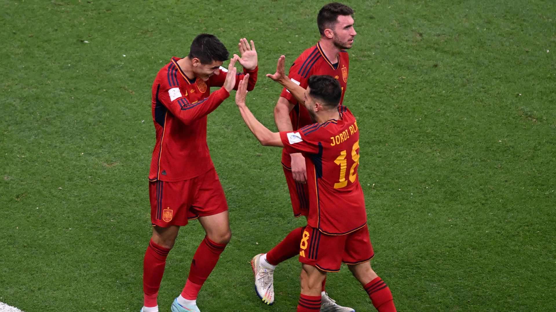 Morata Spain Germany World Cup Qatar 2022
