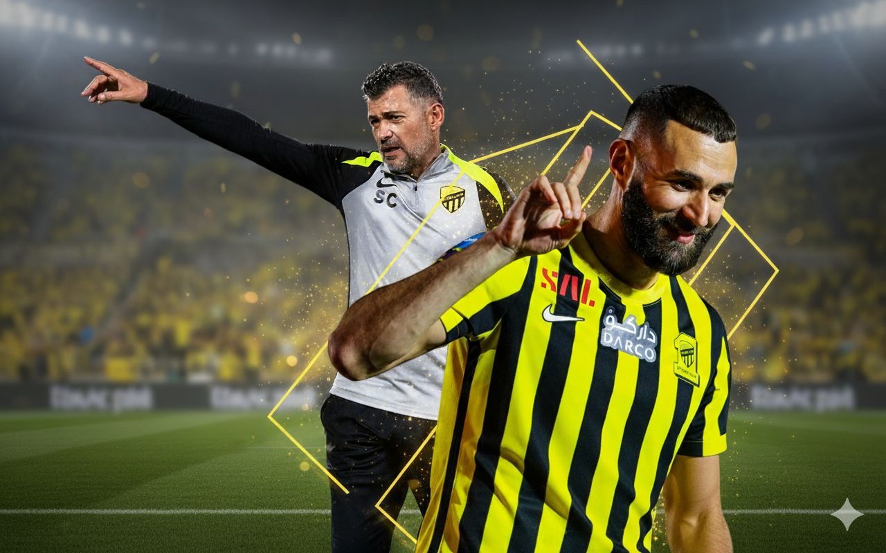 Karim Benzema Sergio Conceicao Ittihad GOAL ONLY