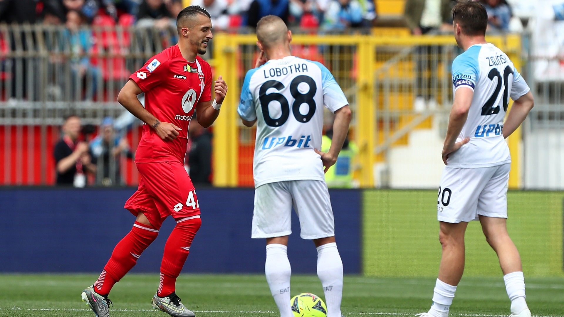 Mota Lobotka Zielinski Monza Napoli