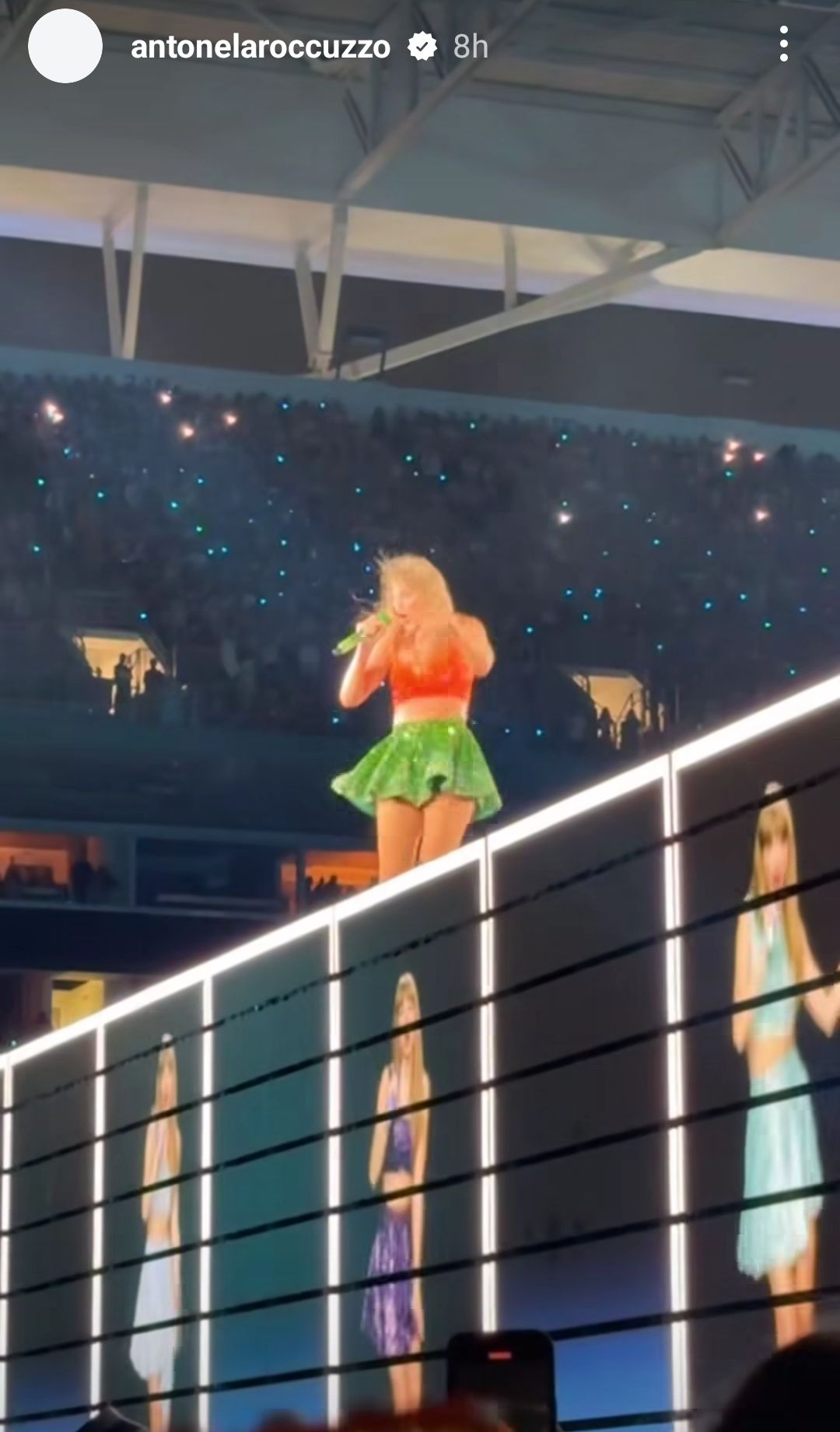 Taylor Swift Eras Tour Antonela Roccuzzo