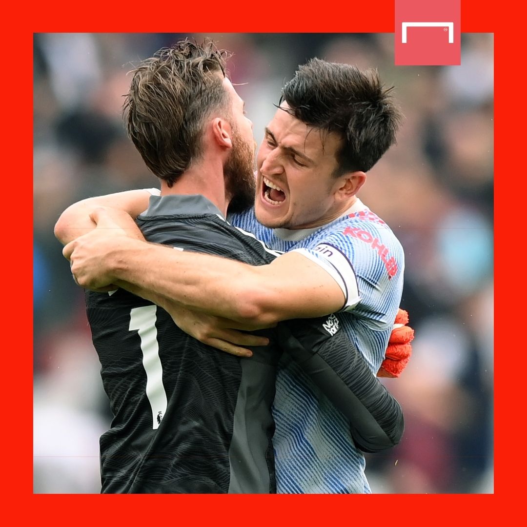David de Gea Harry Maguire Manchester United GFX