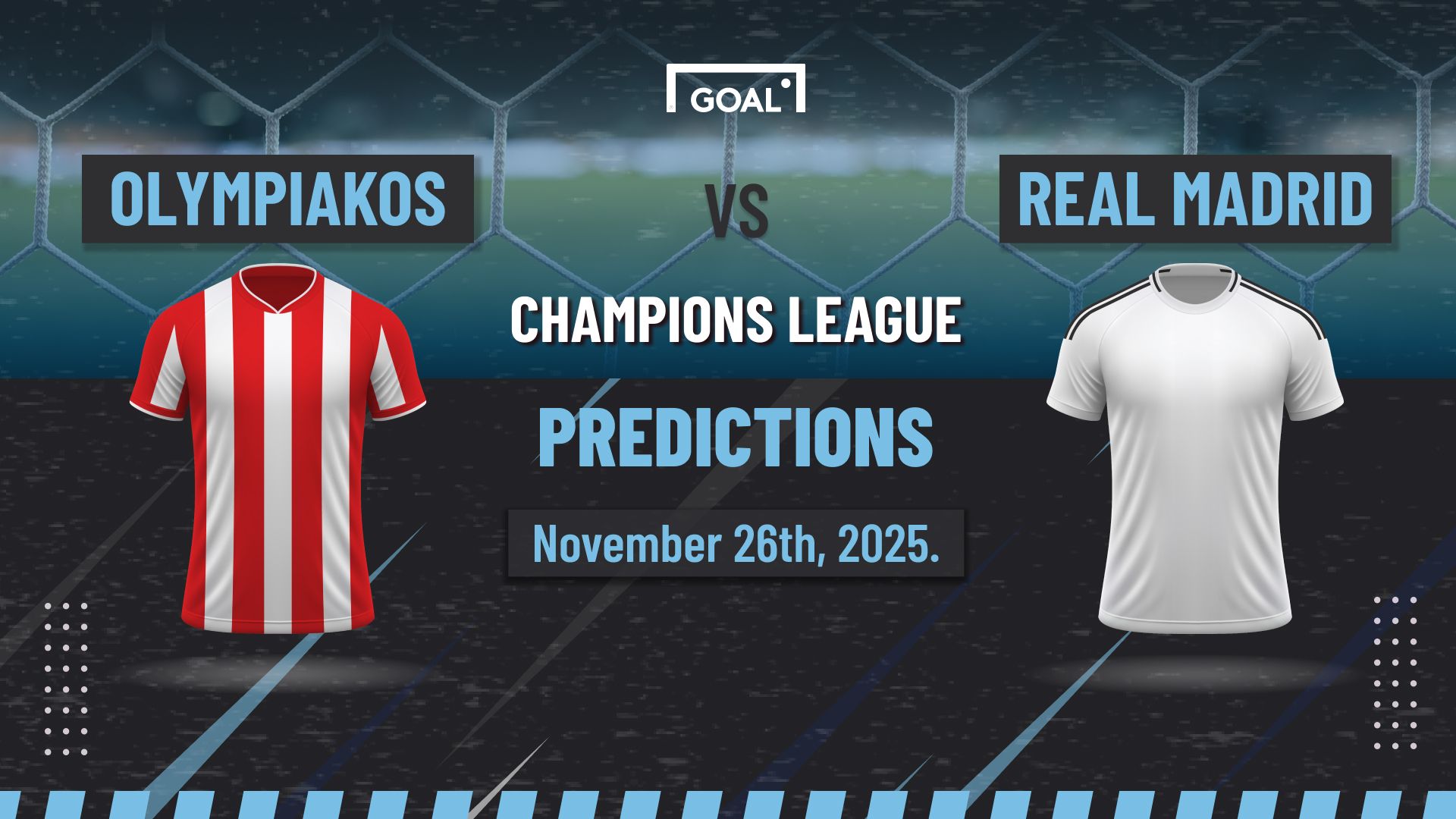 Olympiacos vs Real Madrid Predictions