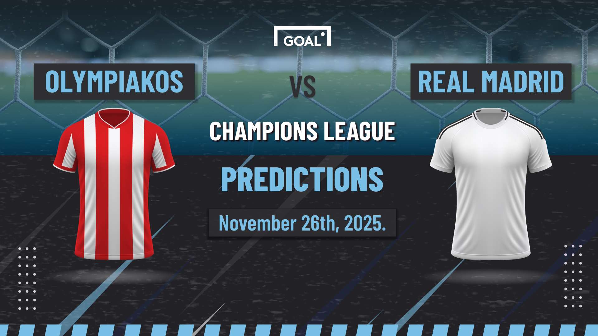 Olympiacos vs Real Madrid Predictions