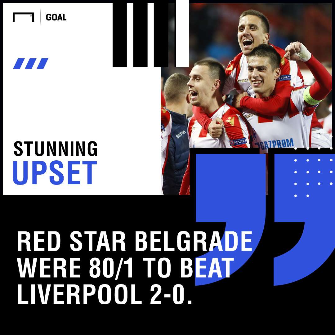 Red Star Liverpool upset graphic