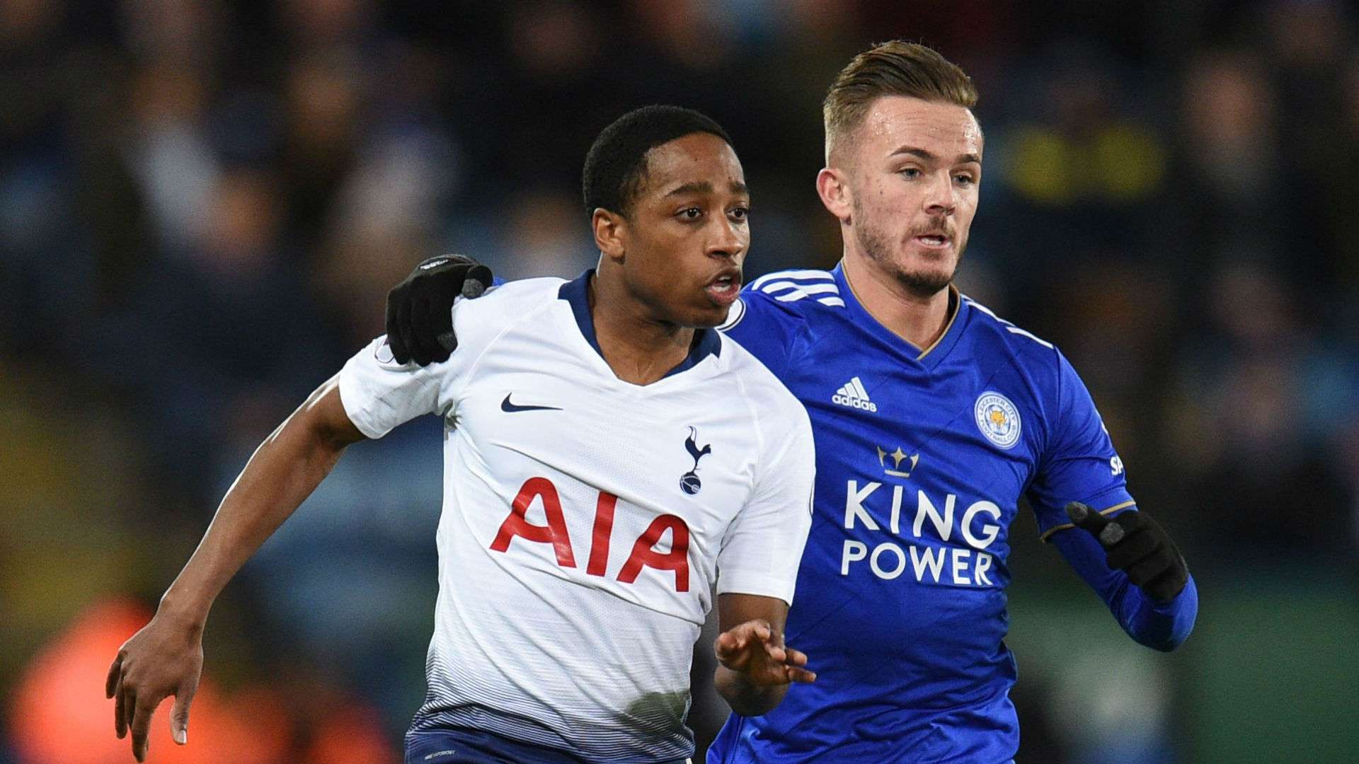 Kyle Walker-Peters James Maddison Tottenham Leicester Premier League 08122018