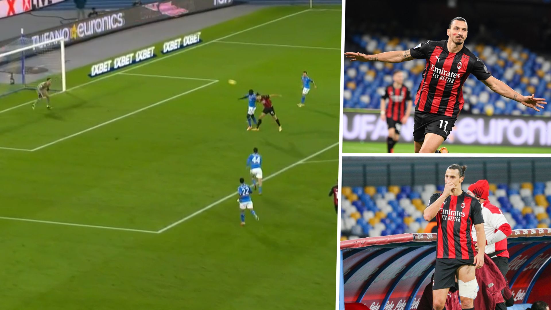 ONLY GERMANY GFX Zlatan Ibrahimovic Napoli Milan 2020