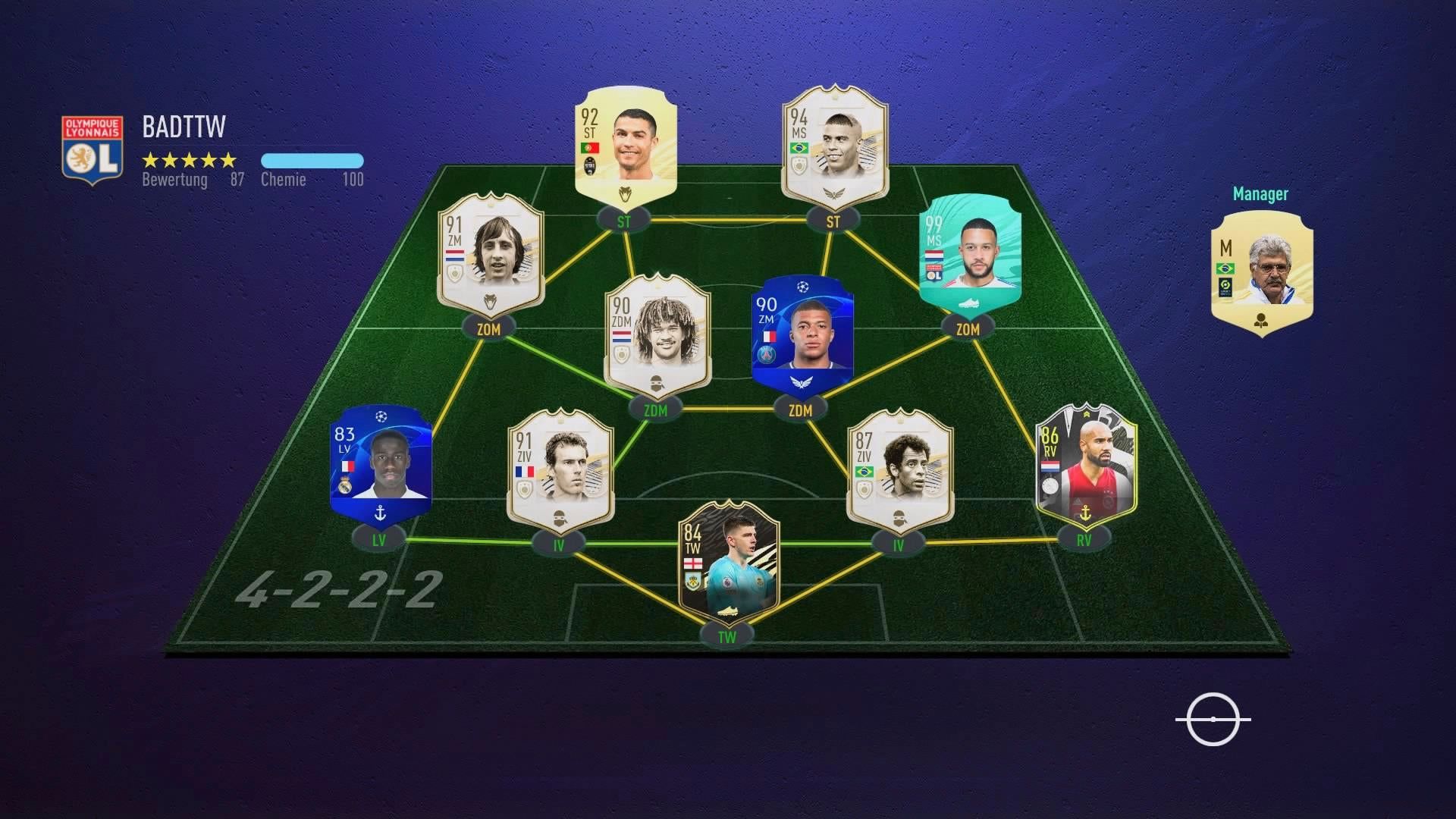 Depay - time no FIFA 21