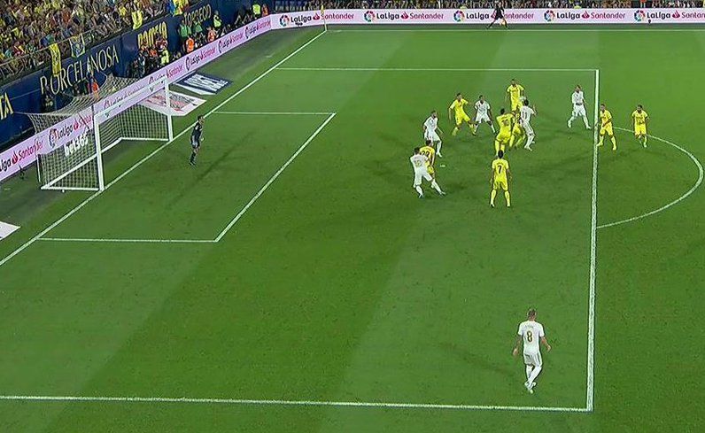 Fuera de juego Villarreal Real Madrid